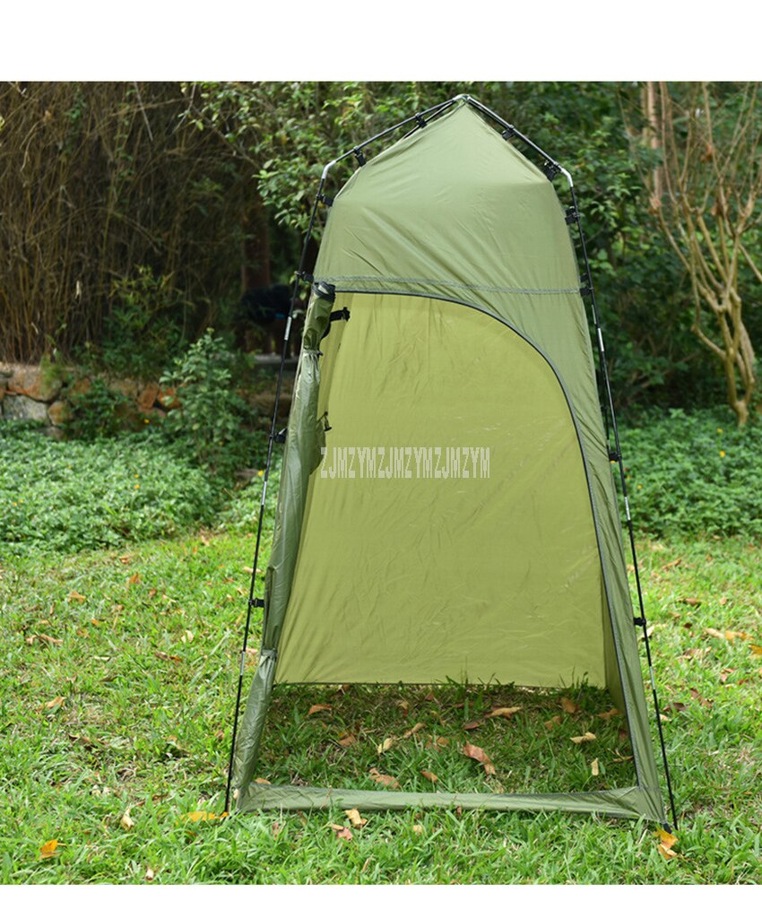 Cheap Goat Tents 120*195cm Portable Privacy Toilet Bath Shower Tent 210T Polyester Outdoor Camping Dressing Room Photography Tent Manual Install Tents 